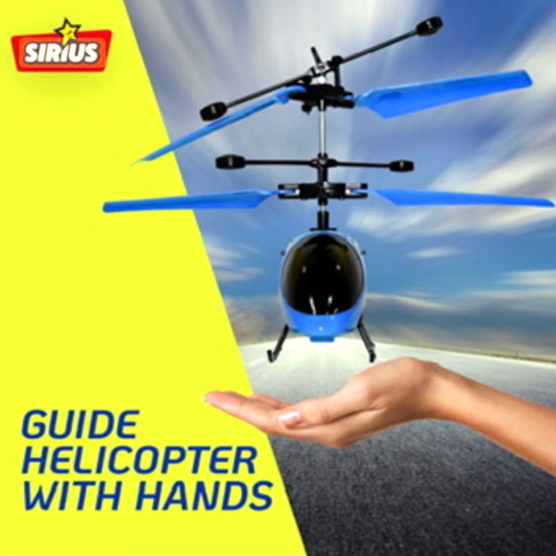 Tornado hand-sensor helicopter on Instagram