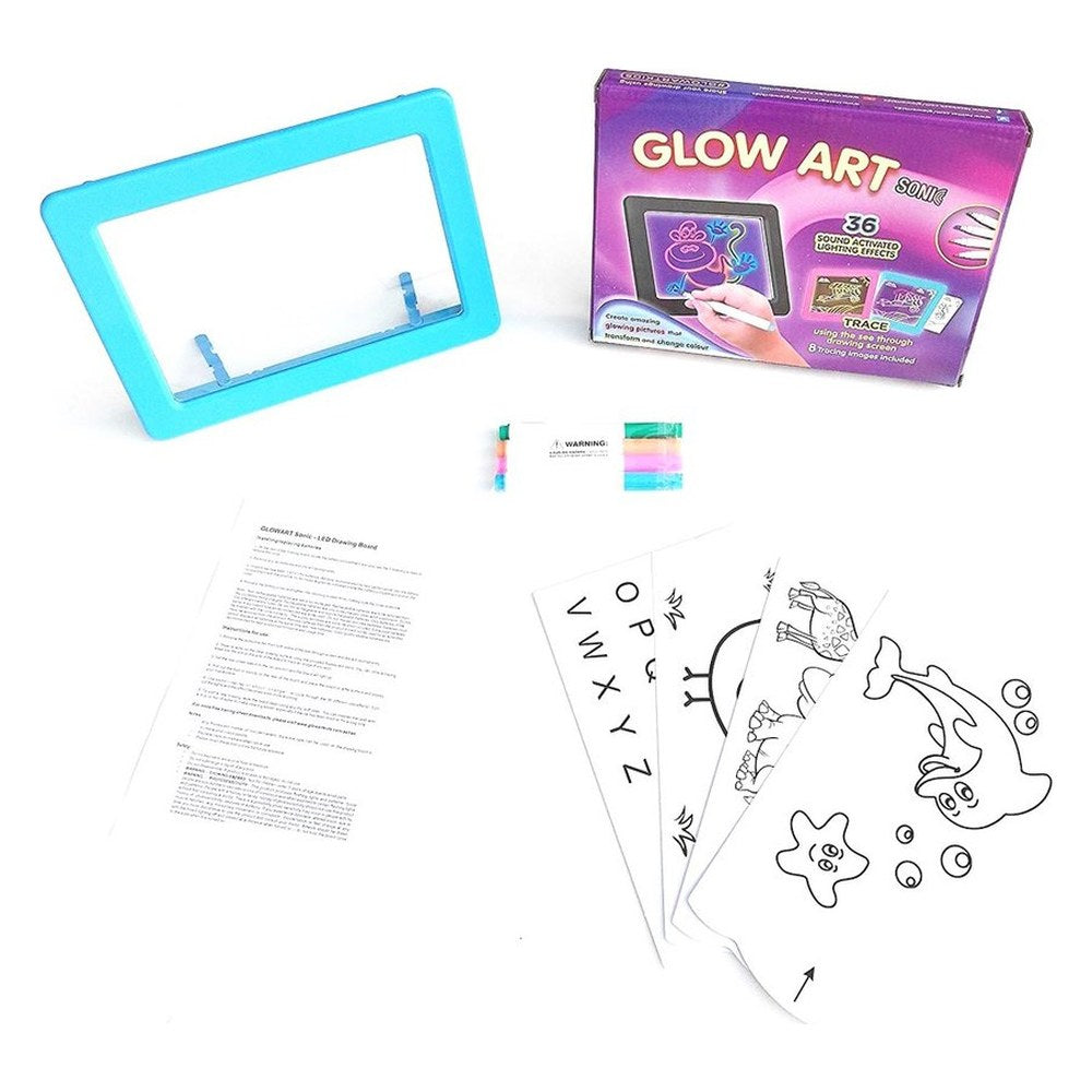 Sonic LED Glow Art Board